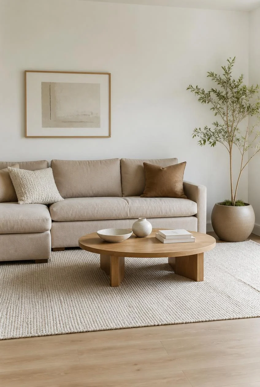 A Warm Neutral Palette That Layers Rather Than Matches