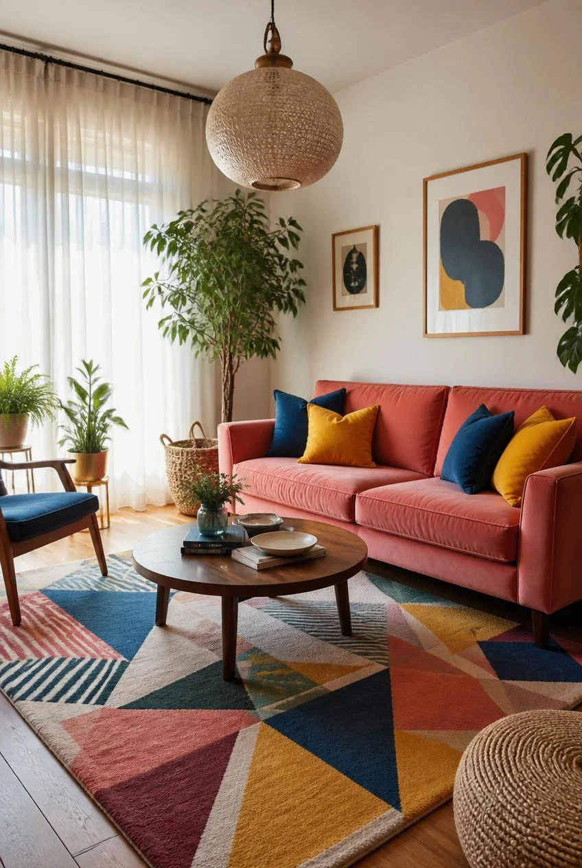 A Warm Sofa Color as the Starting Point