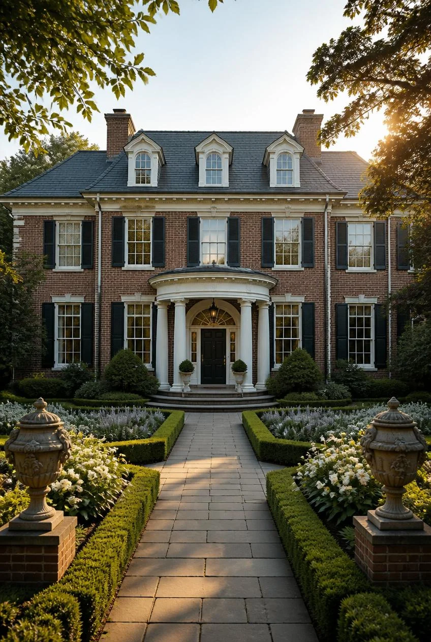Arched Traditional Portico