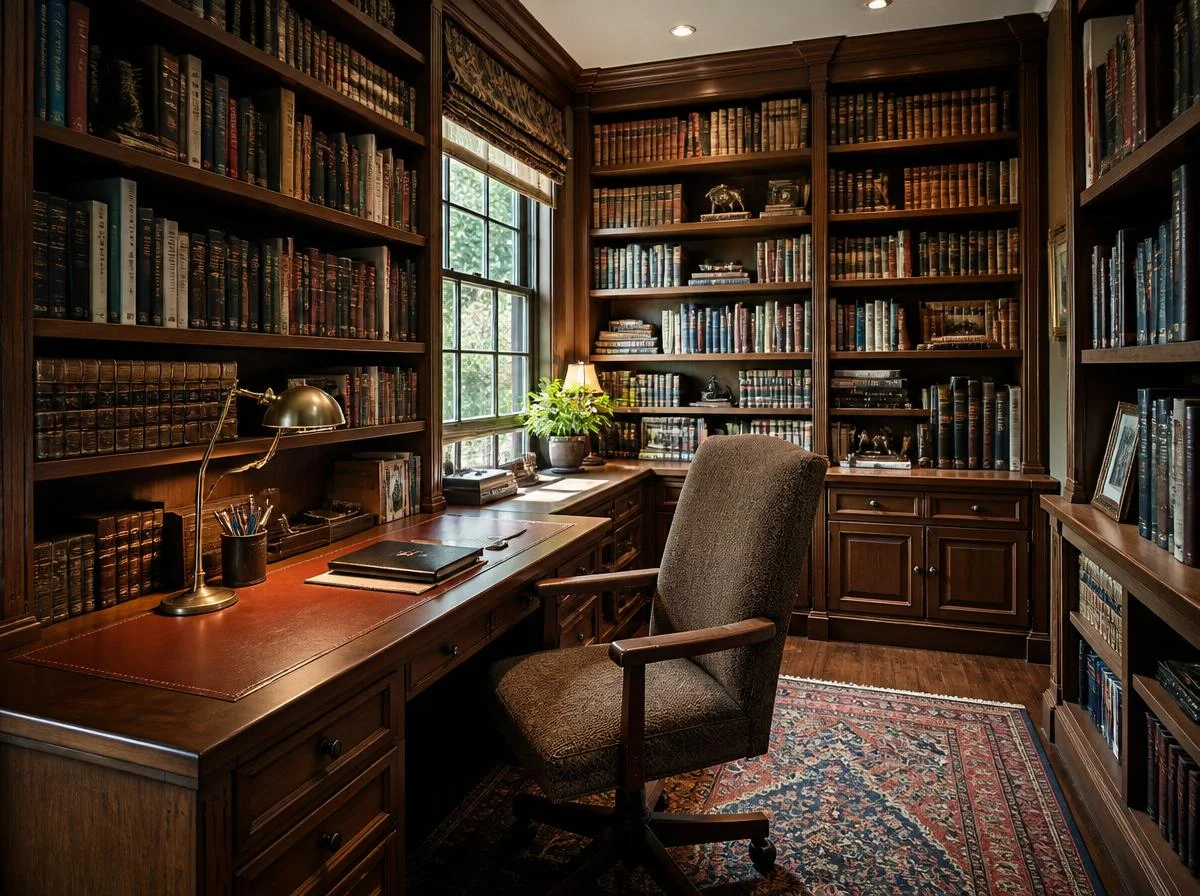 Build a Home Office Library Combination