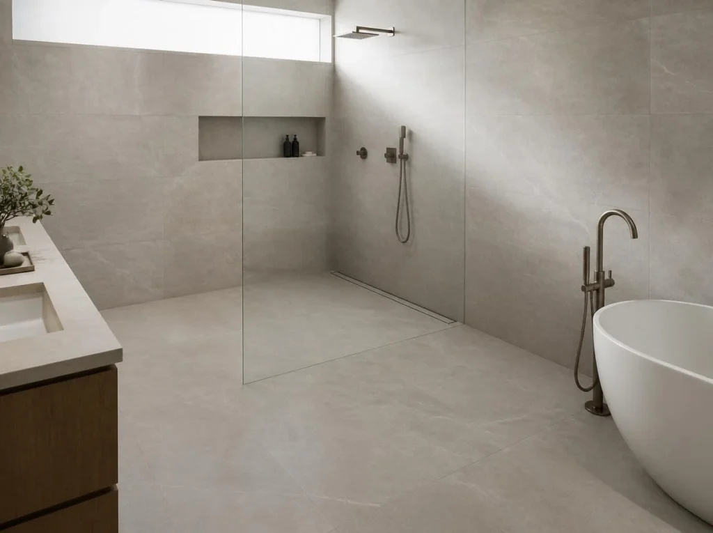 Choose Large Format Tiles for a Seamless Finish