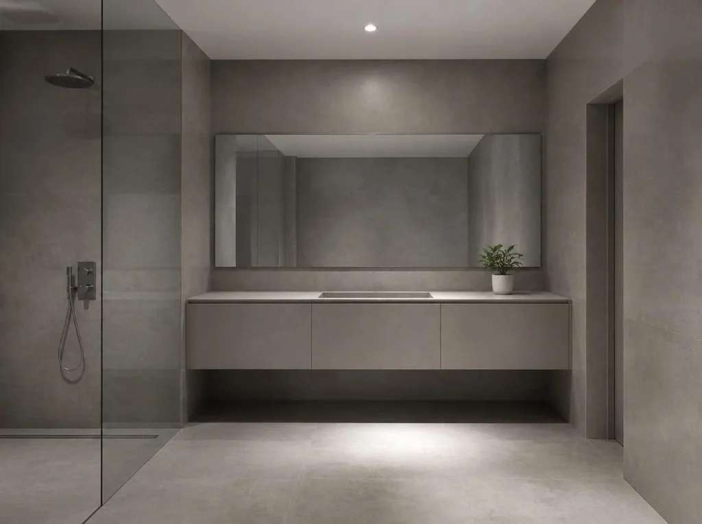 Design a Minimalist Bathroom for Pure Calm