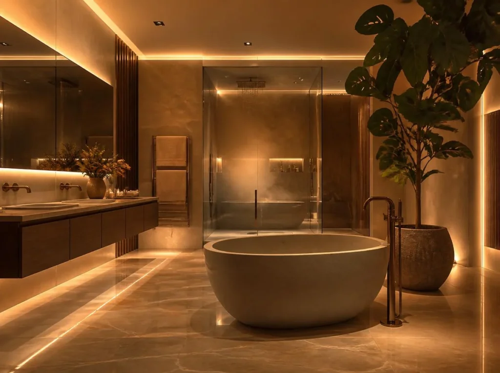 Design a Modern Master Bathroom Retreat