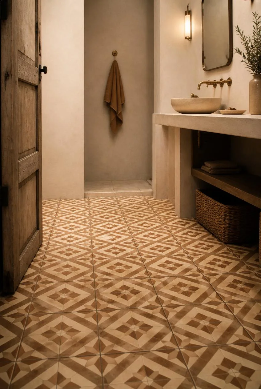Encaustic Cement Tiles as a Statement Floor