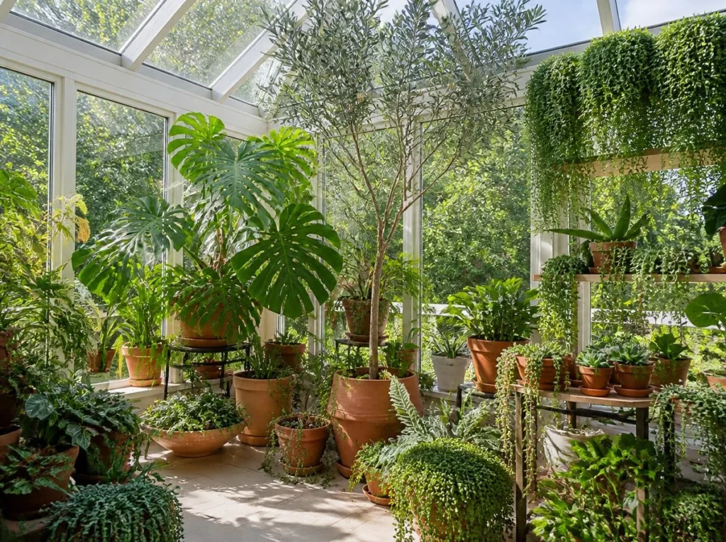 Fill Your Sunroom with Lush Plants and Greenery
