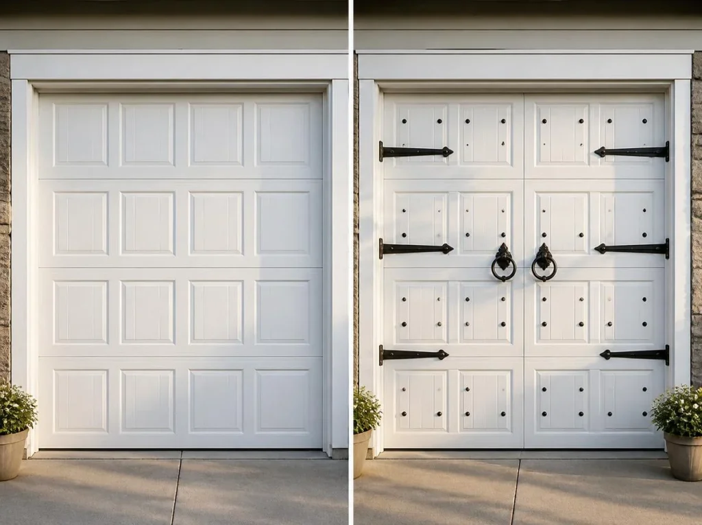 Garage Door Hardware Upgrades for Instant Luxury