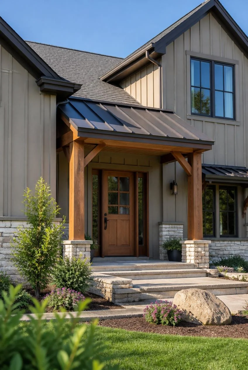 Hybrid Metal and Wood Design