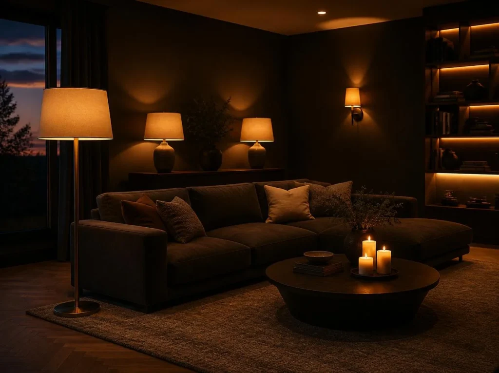 Layer Warm Lighting for Atmospheric Depth