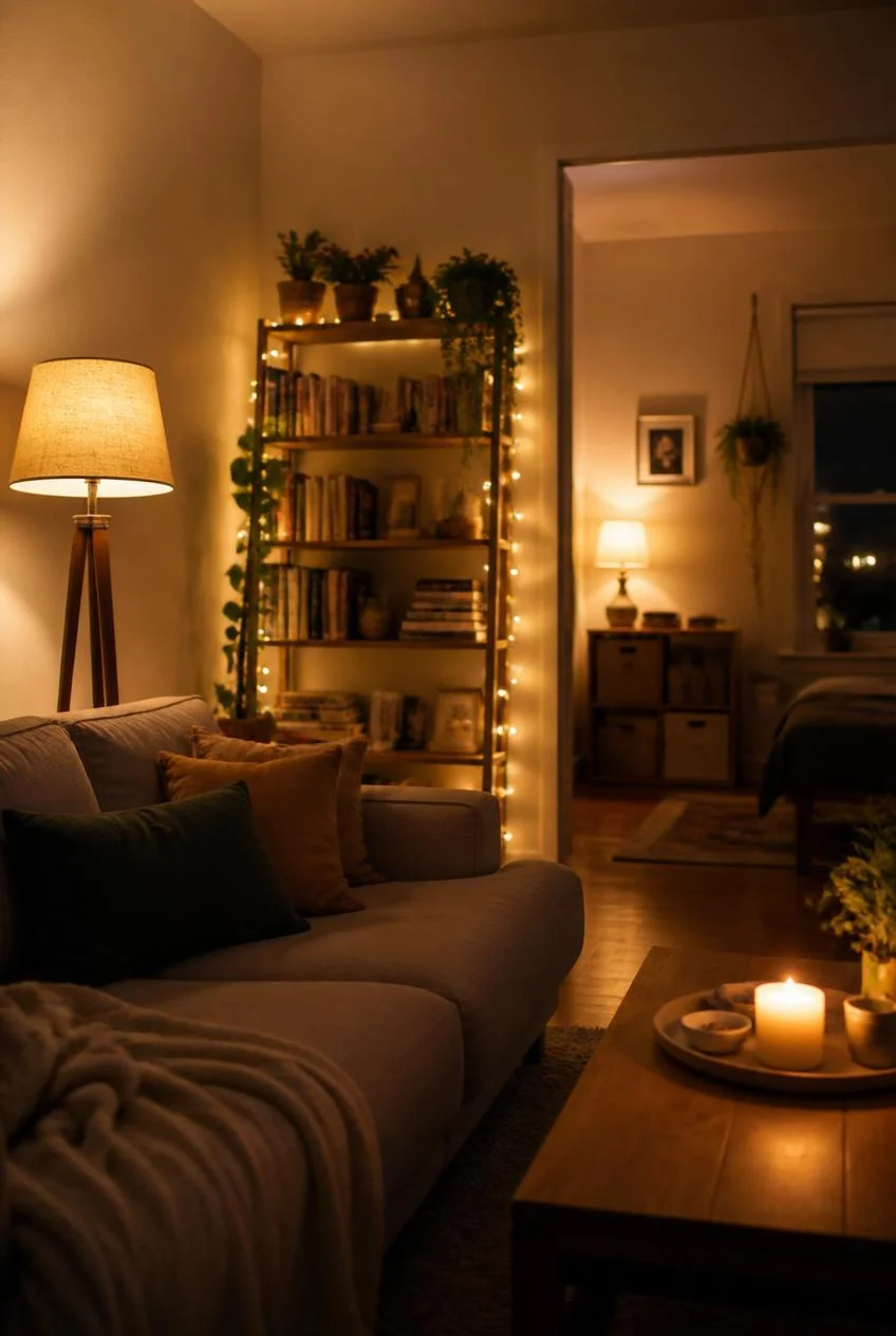 Layered Lighting From Three Separate Sources