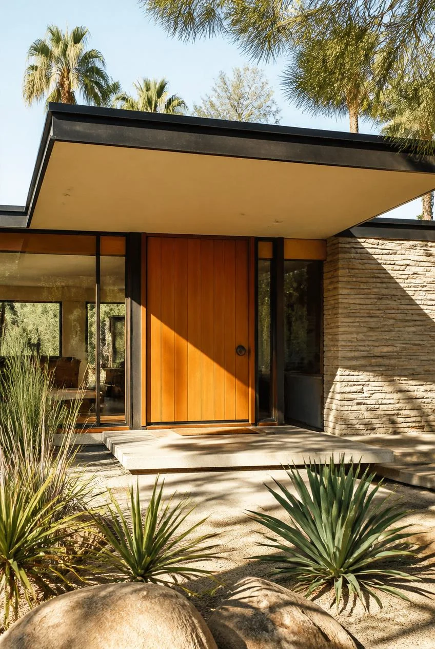Mid-Century Floating Overhang