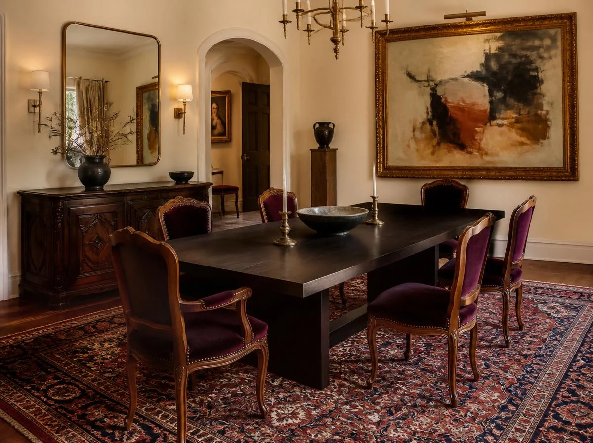 Mix Vintage and Contemporary for Curated Character