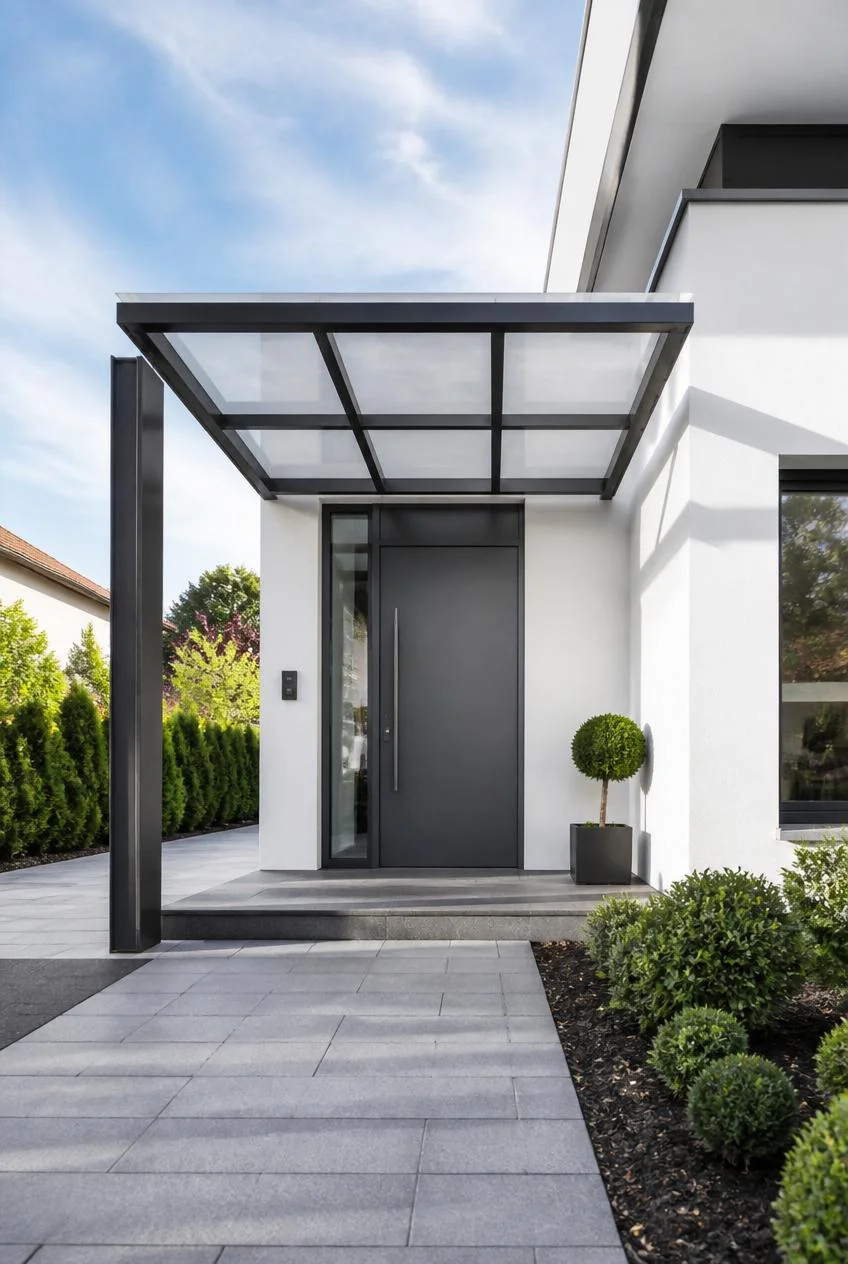 Polycarbonate Transparent Overhang