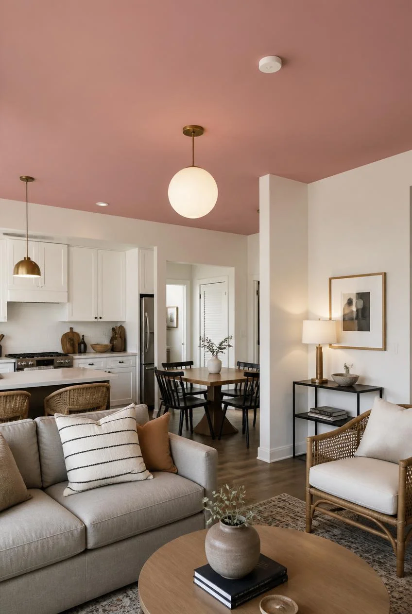 Statement Ceiling Treatment for an Unexpected Surprise