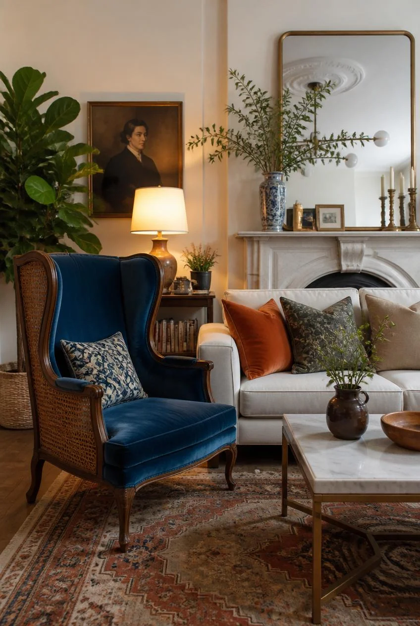 Vintage and Antique Pieces for Depth