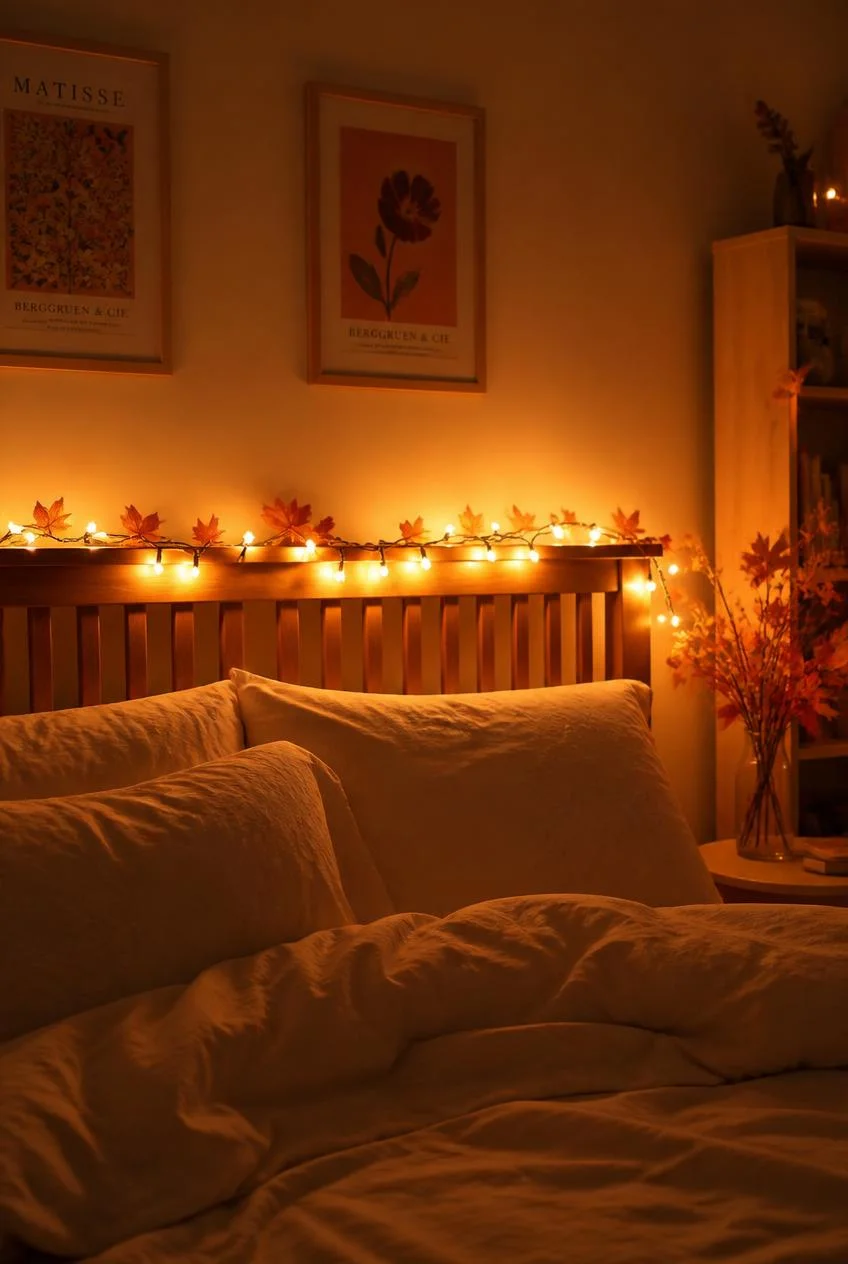 Amber and String Light Ambient Glow