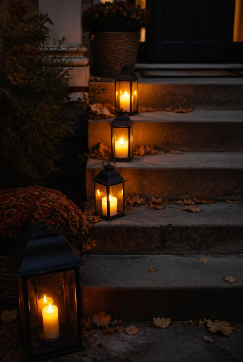 Battery Operated Lanterns and Timer Candles