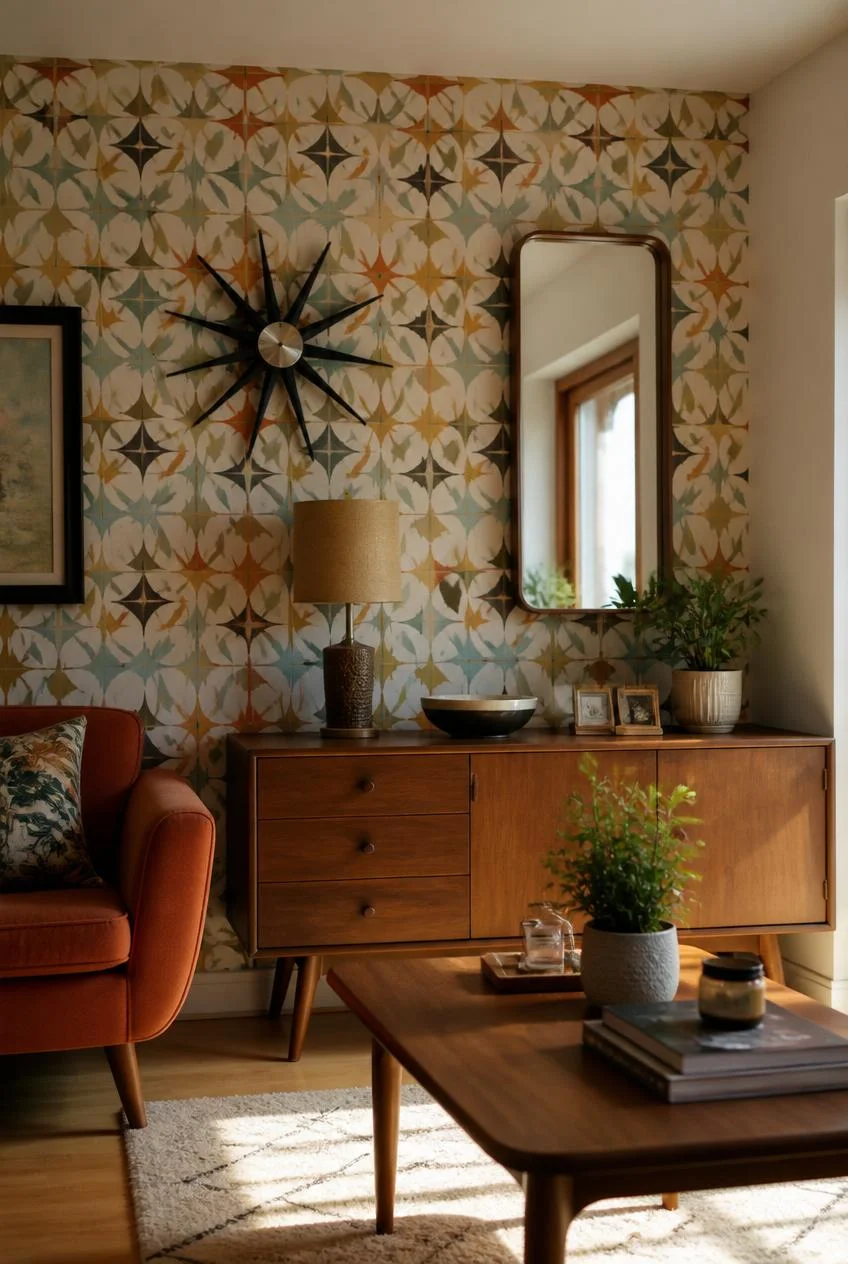Bold Geometric Wallpaper