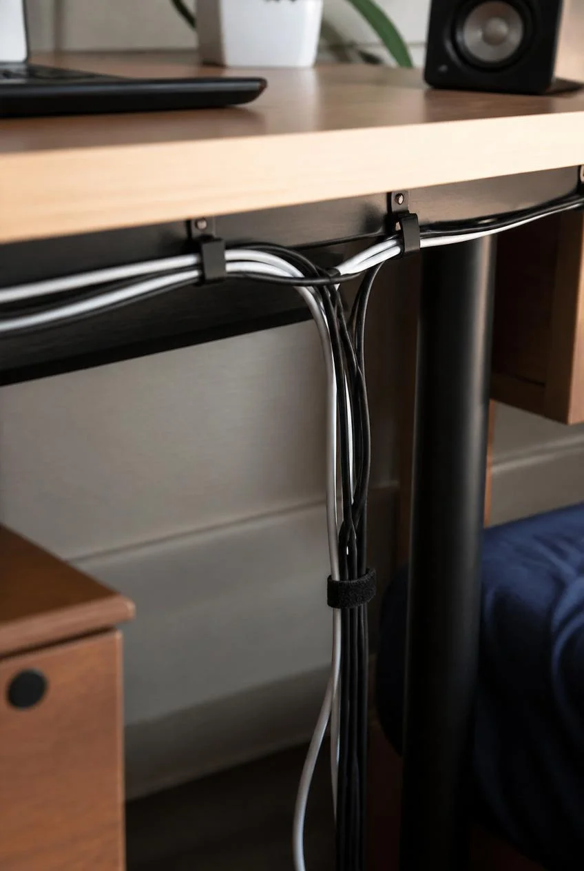 Cable Management System for a Clean Look