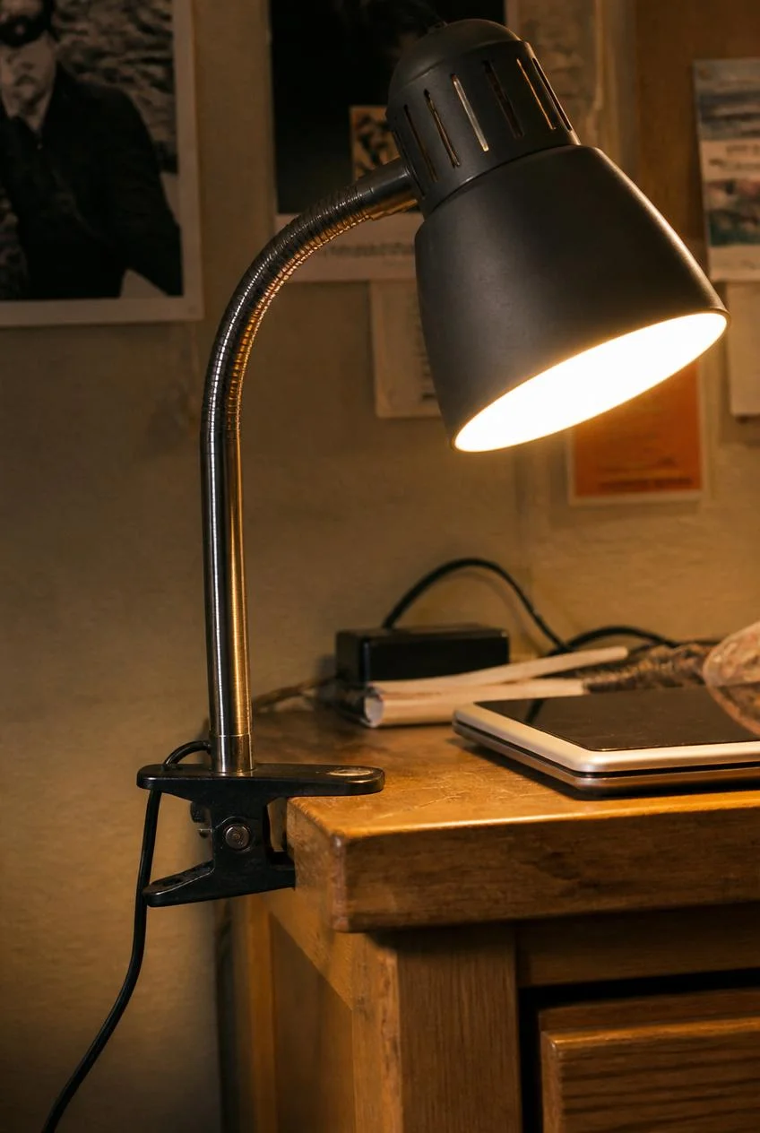 Clamp On Desk Lamp for Extra Surface Space