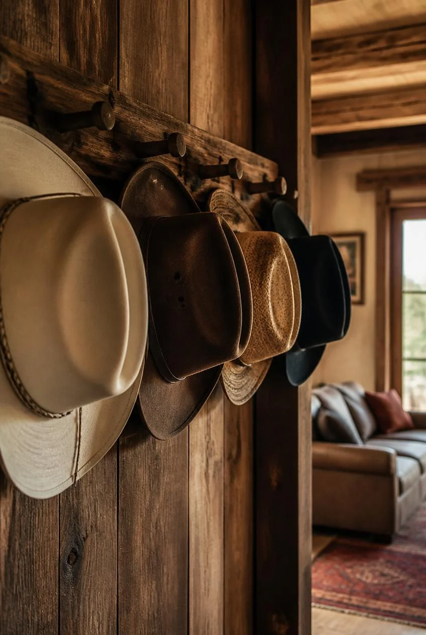 Cowboy Hat Wall Display