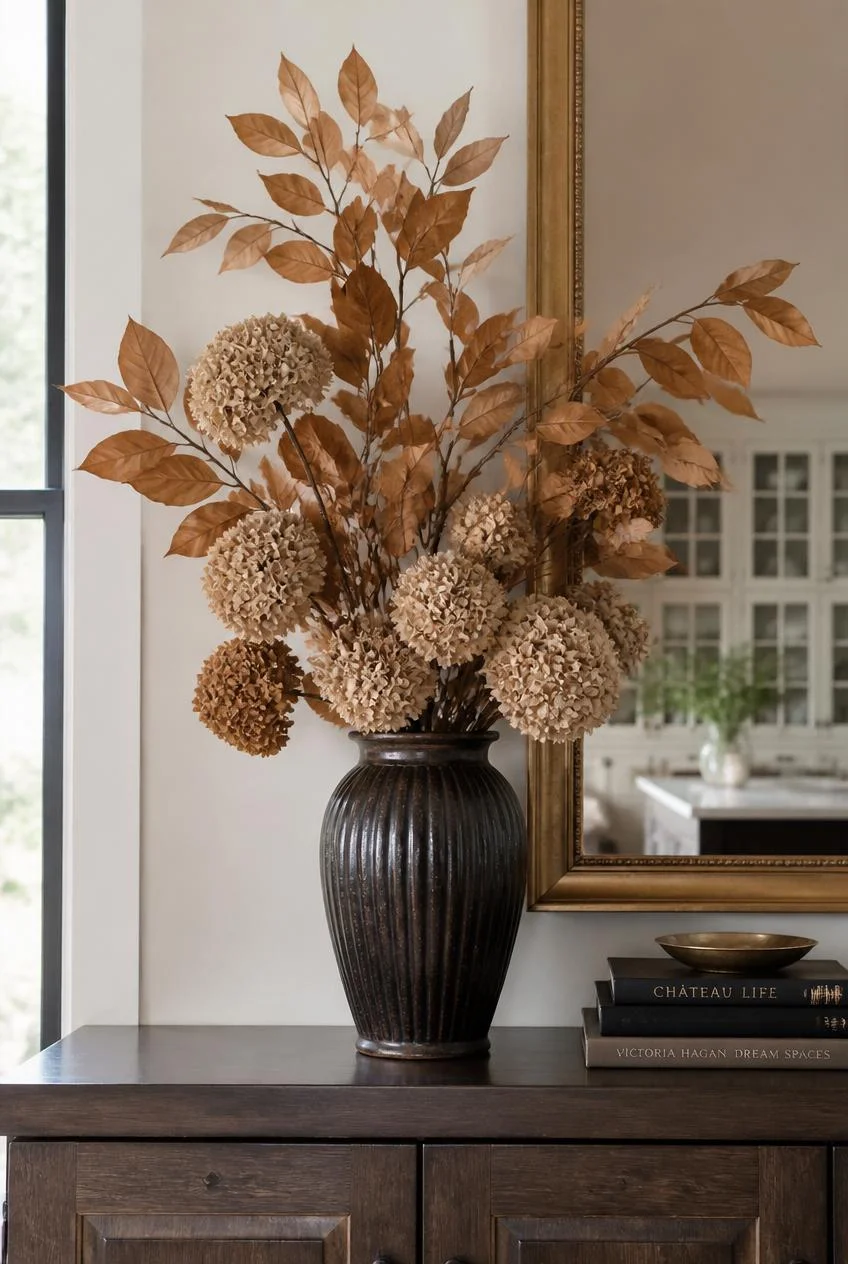Dried Botanical and Preserved Leaf Arrangements