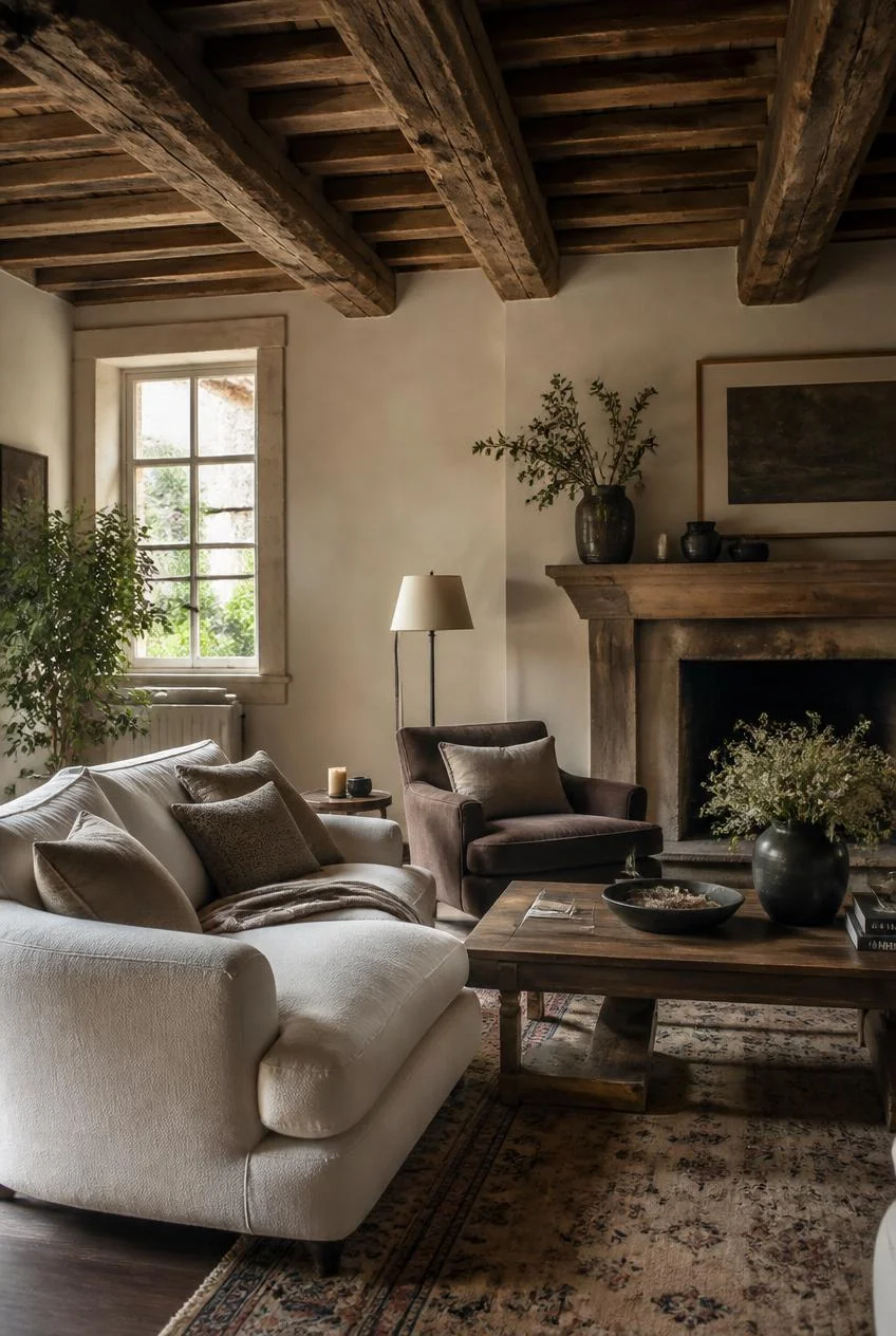 Exposed Wood Beam Ceilings