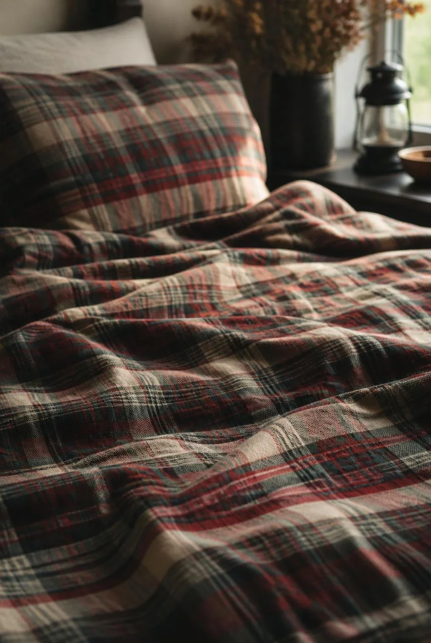 Flannel and Plaid Bed Sheets