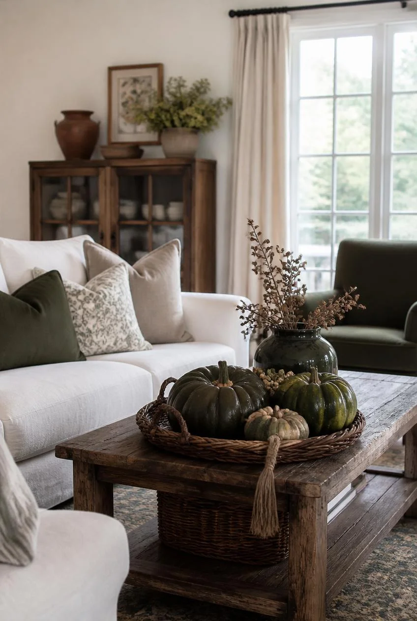 Green and Neutral Fall Palette Alternative