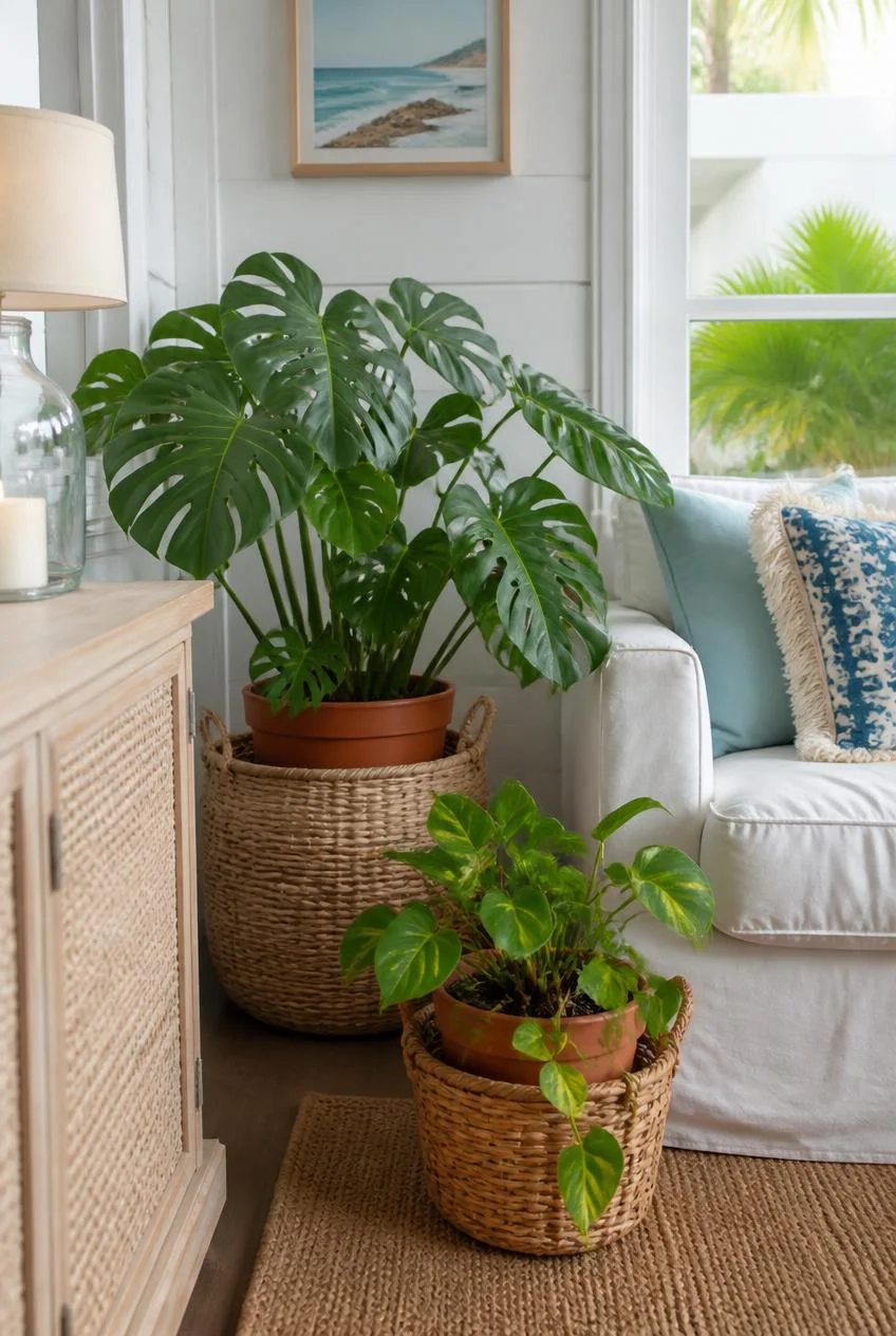 Indoor Plants and Coastal Greenery