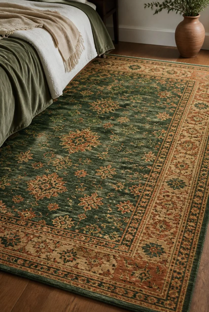 Jewel Tone Area Rug