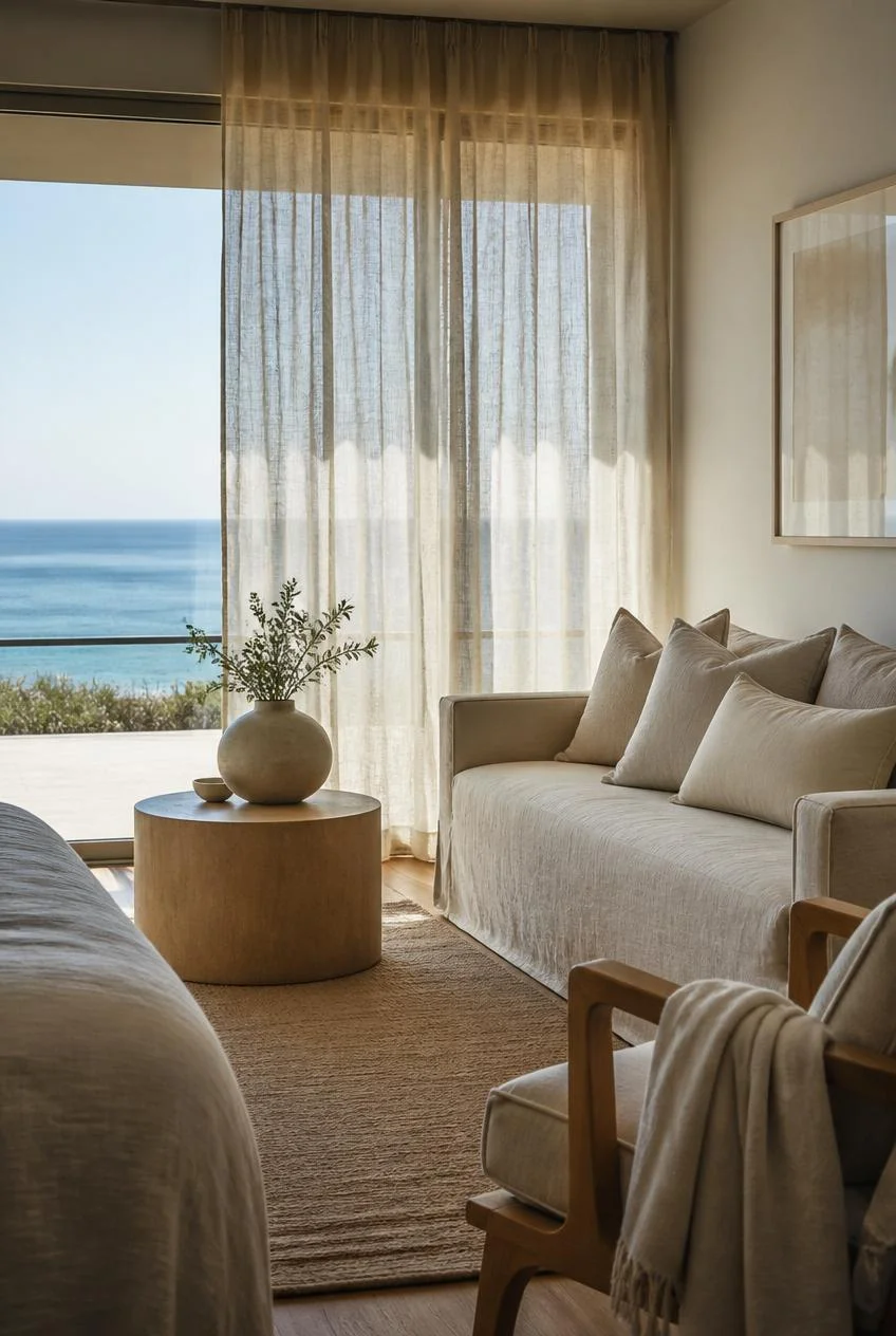 Linen Textiles for a Breezy, Relaxed Atmosphere