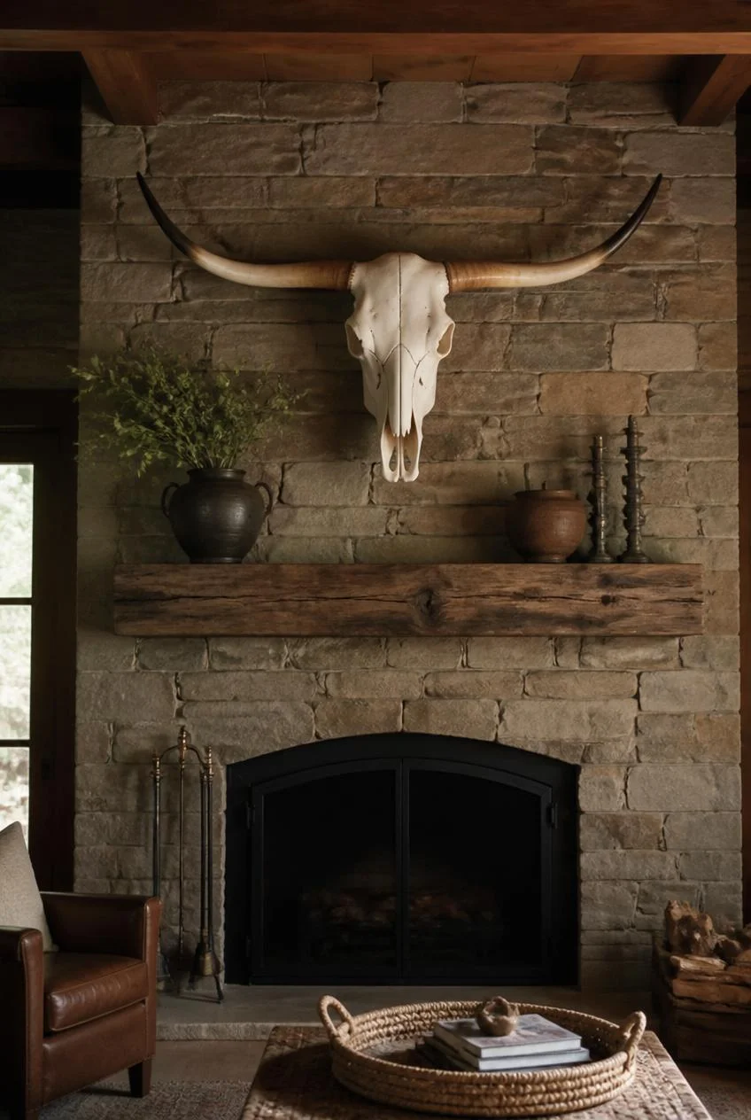 Longhorn Skull Wall Art