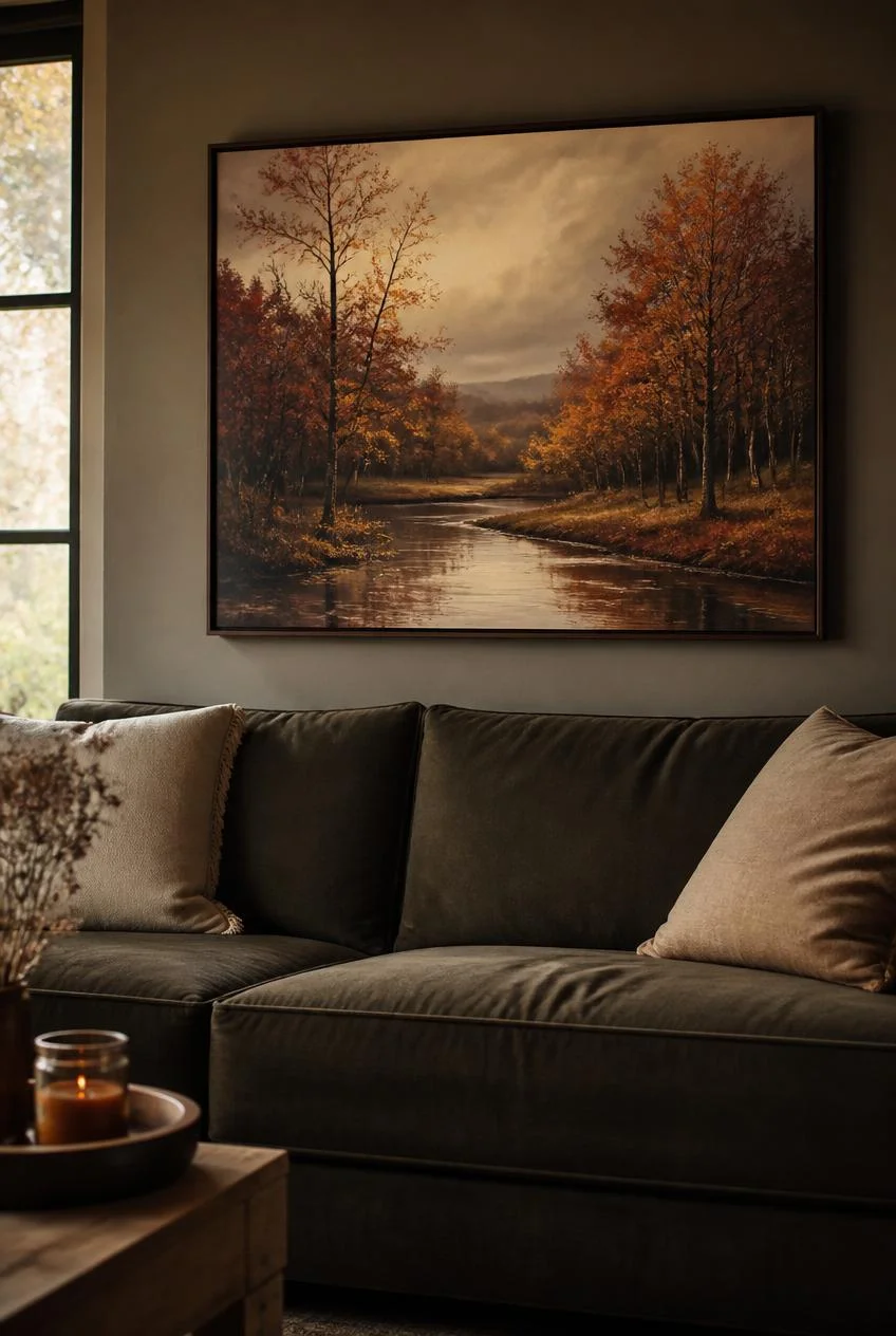 Moody Fall Wall Art
