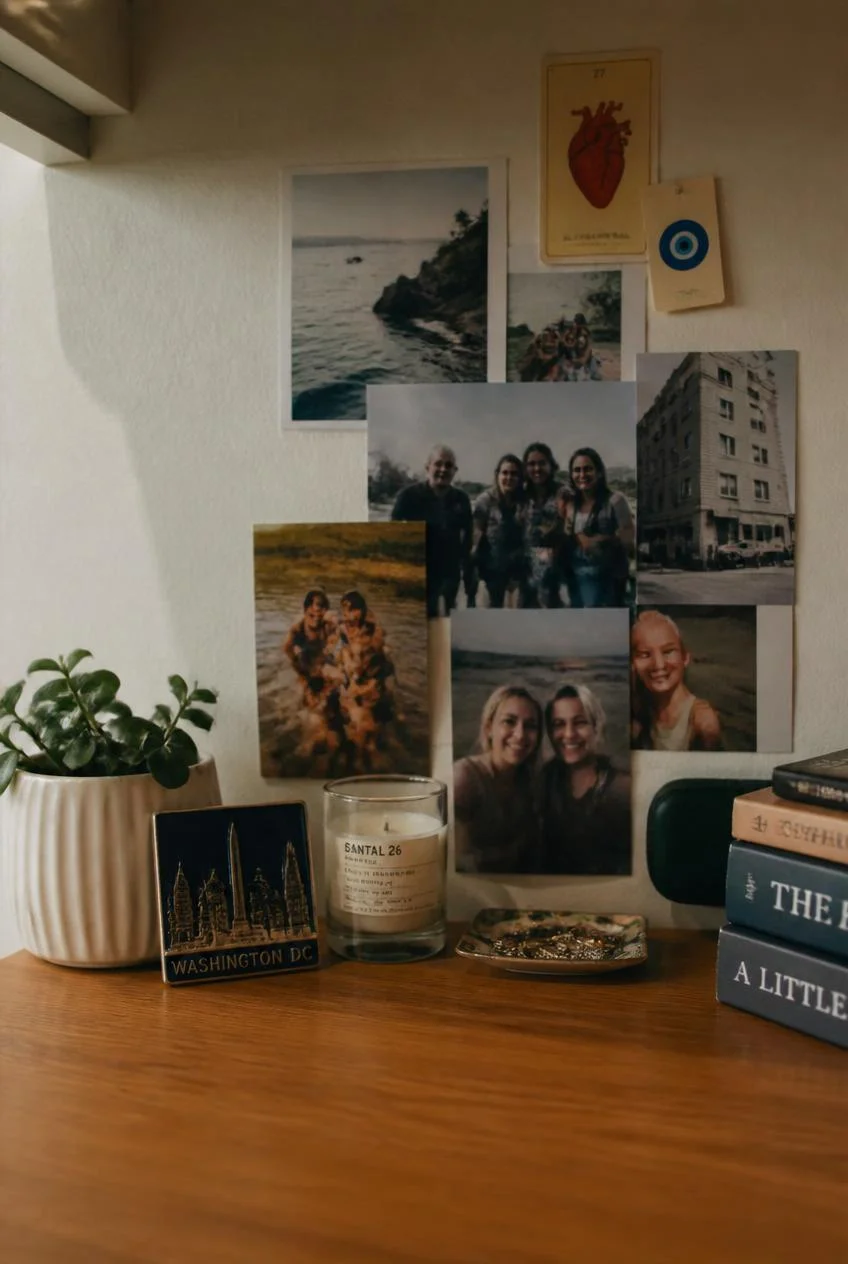 Photo Display or Personal Decor Corner
