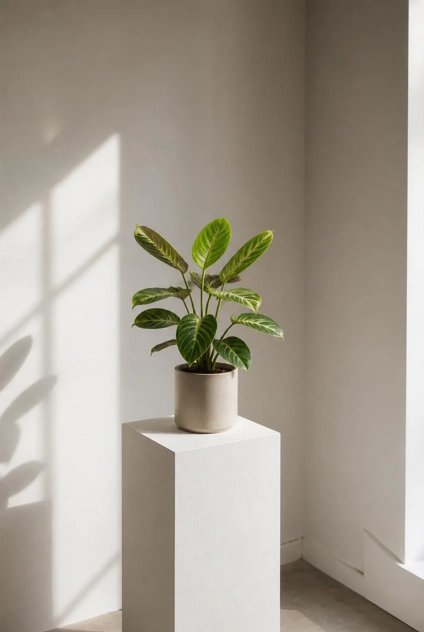 Plant Pedestal for a Single Sculptural Specimen