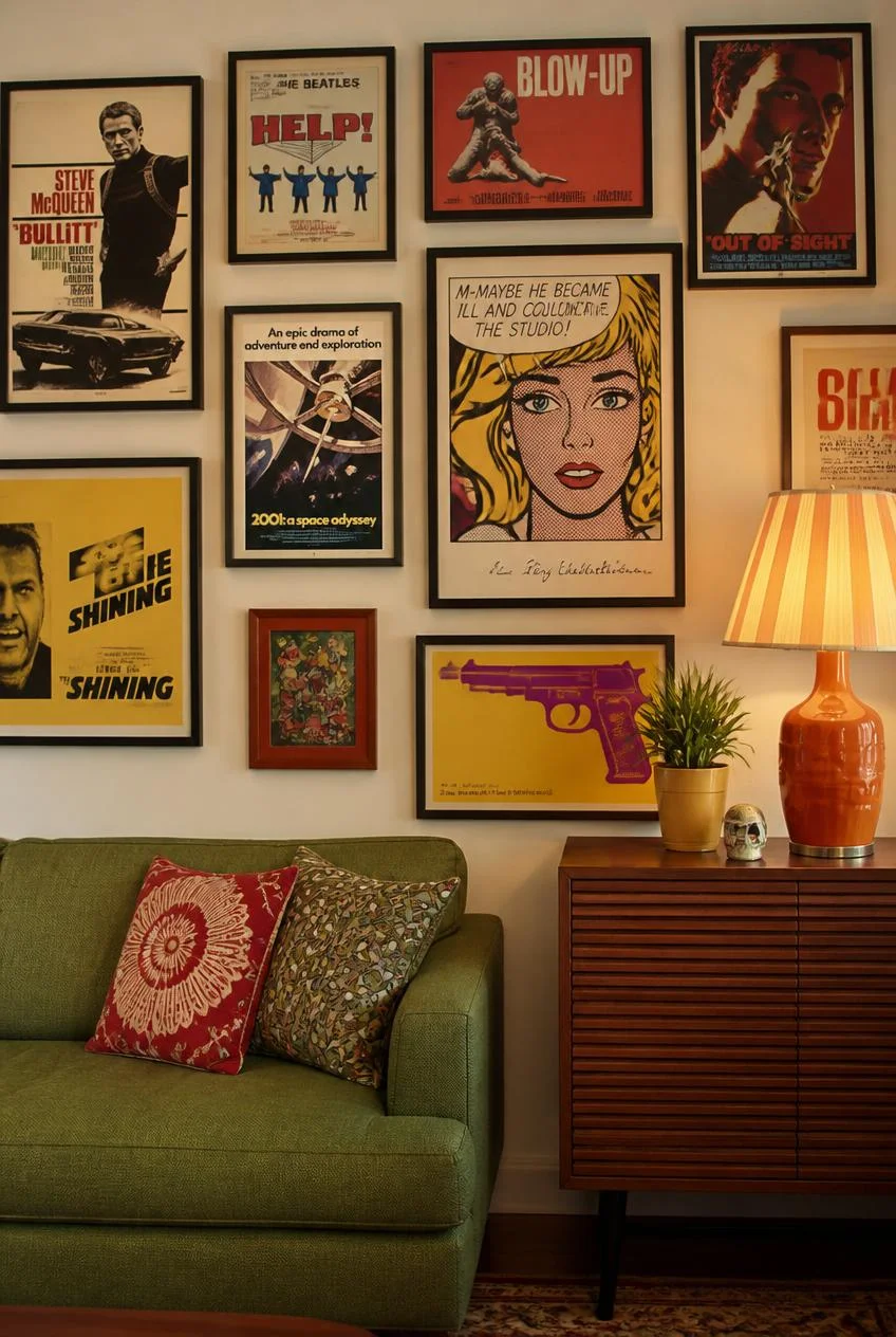 Pop Art and Vintage Movie Posters
