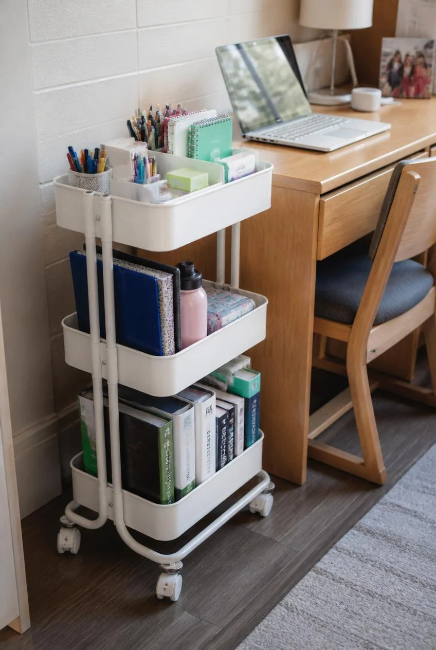 Rolling Cart for Flexible Storage