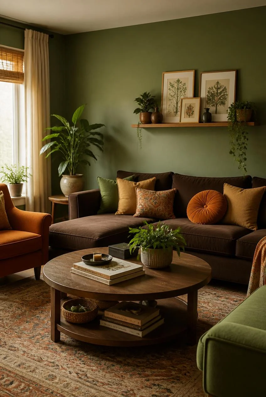 Vibrant 70s Earth Tone Palette