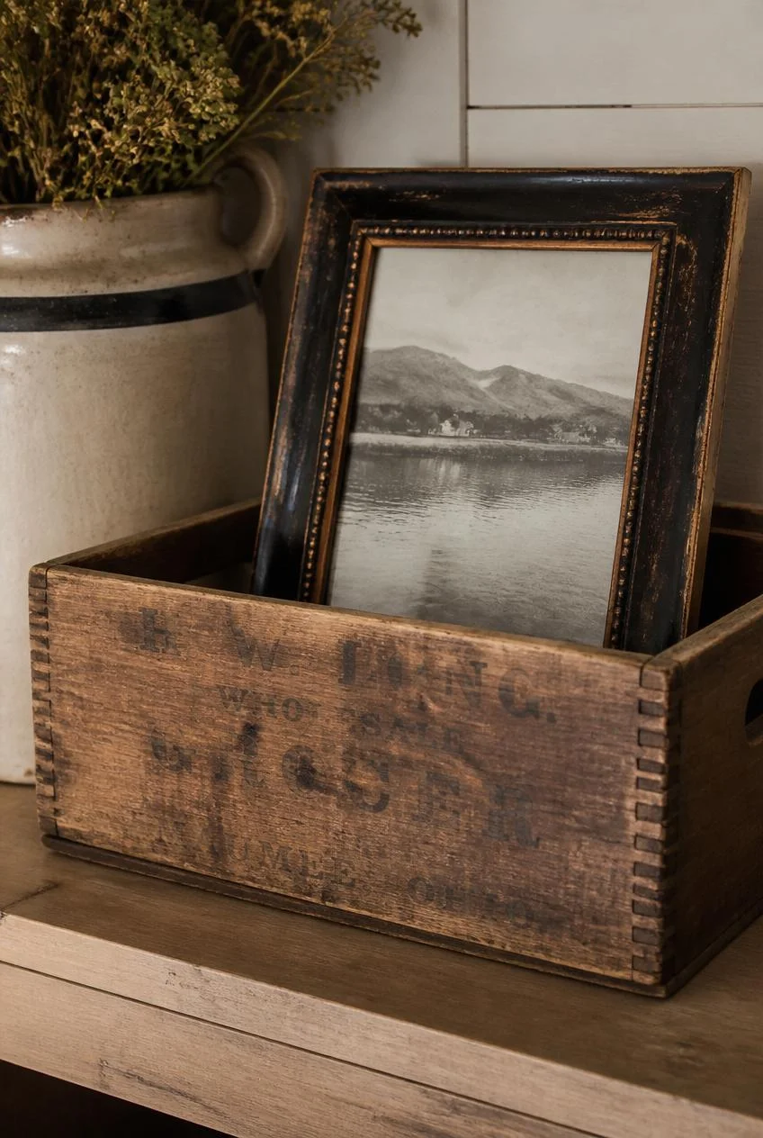 Vintage and Weathered Decor Accents