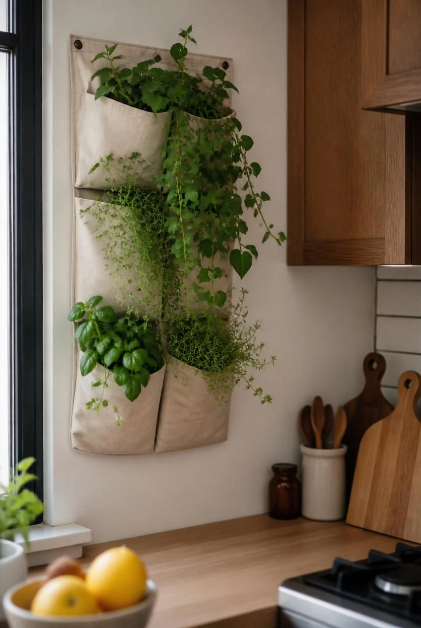 Wall Mounted Pockets and Planters
