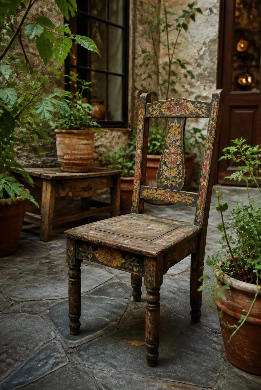 Vintage and Upcycled Garden Furniture