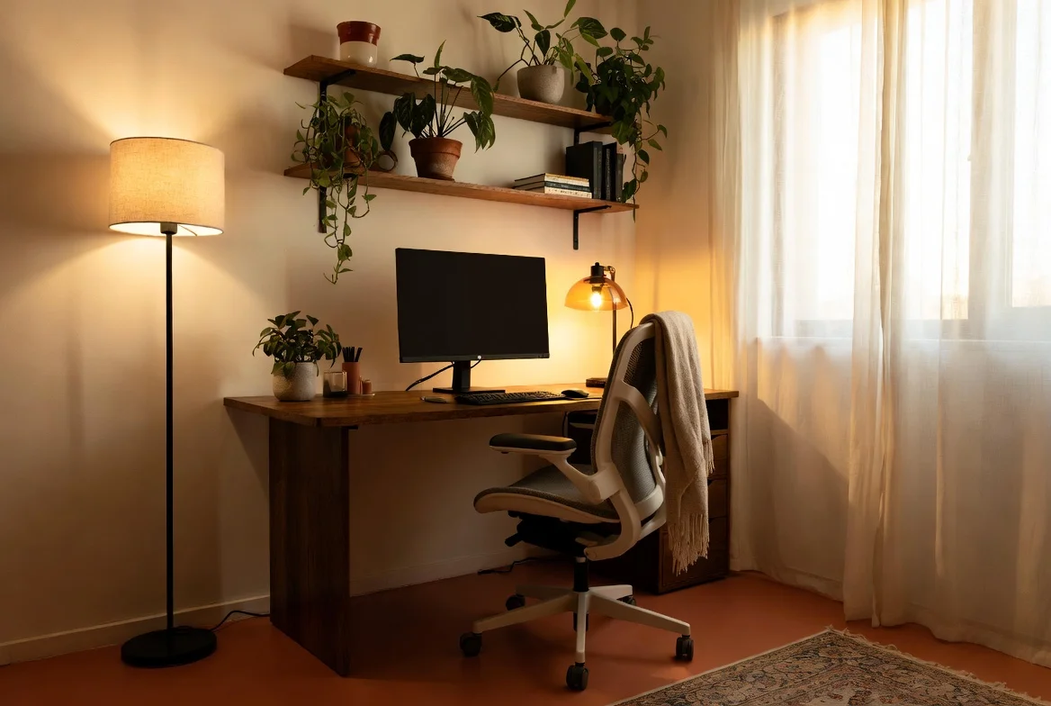 12 Cozy Home Office Ideas for a Warm, Productive and Stylish Workspace