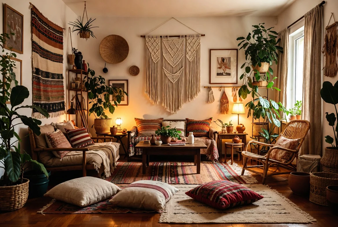 15 Cozy Boho Living Room Ideas to Create a Warm and Stylish Space