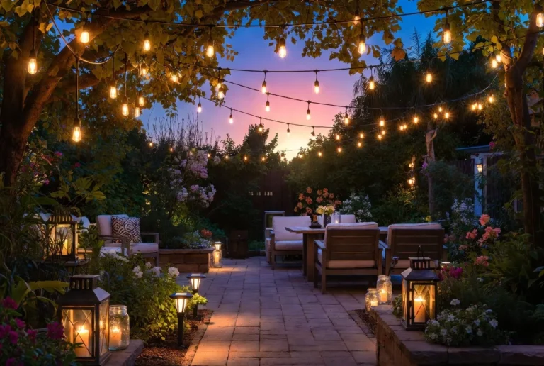16 DIY Garden Lighting Ideas for a Cozy and Beautiful Outdoor Space