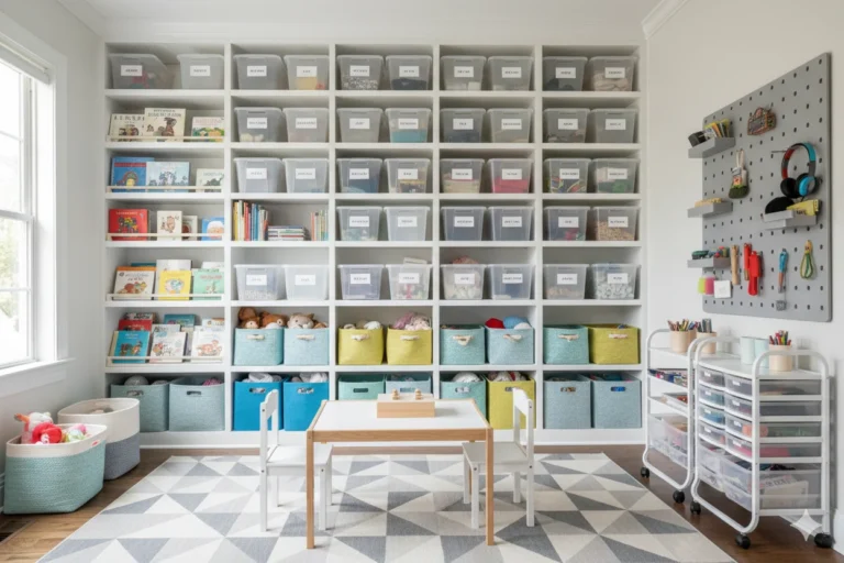 25 Kids Organization Hacks to Keep Your Home Clean & Clutter-Free