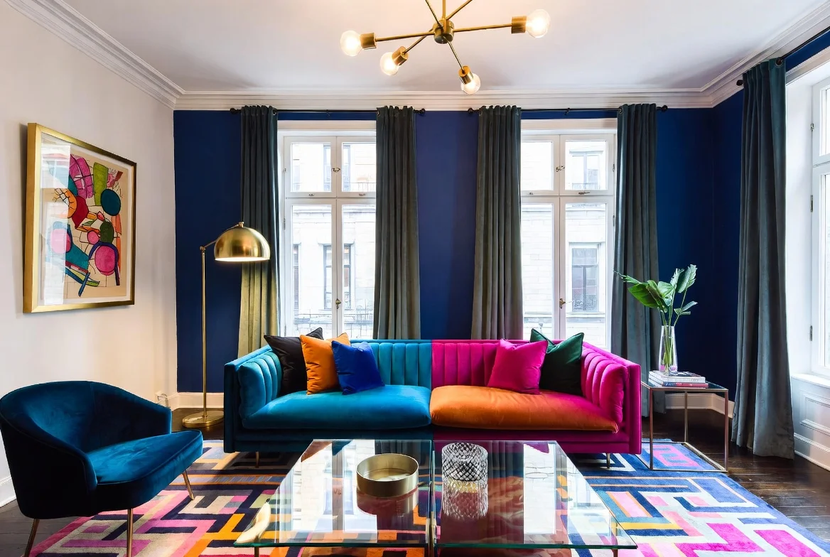 25 Modern Colorful Living Room Ideas to Brighten Your Home