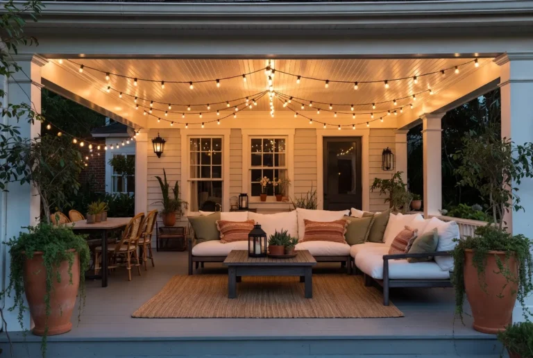 18 Back Porch Ideas to Create a Stylish and Luxury Outdoor Space
