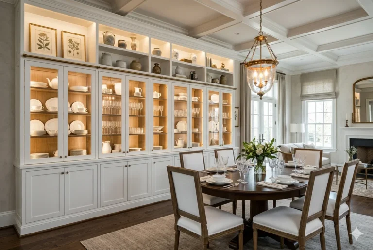 Dining Room Built-In Cabinets: 15 Stylish Storage Ideas to Maximize Space
