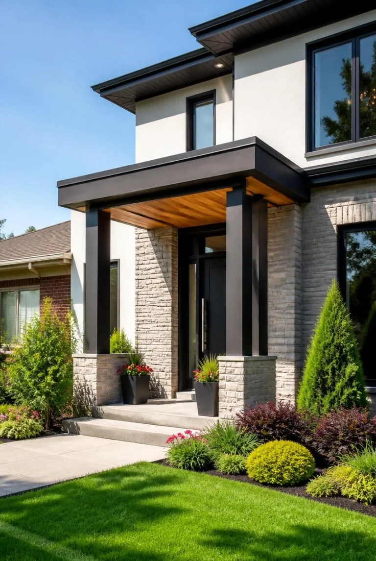 27 Front Door Overhang Ideas That Boost Curb Appeal Instantly