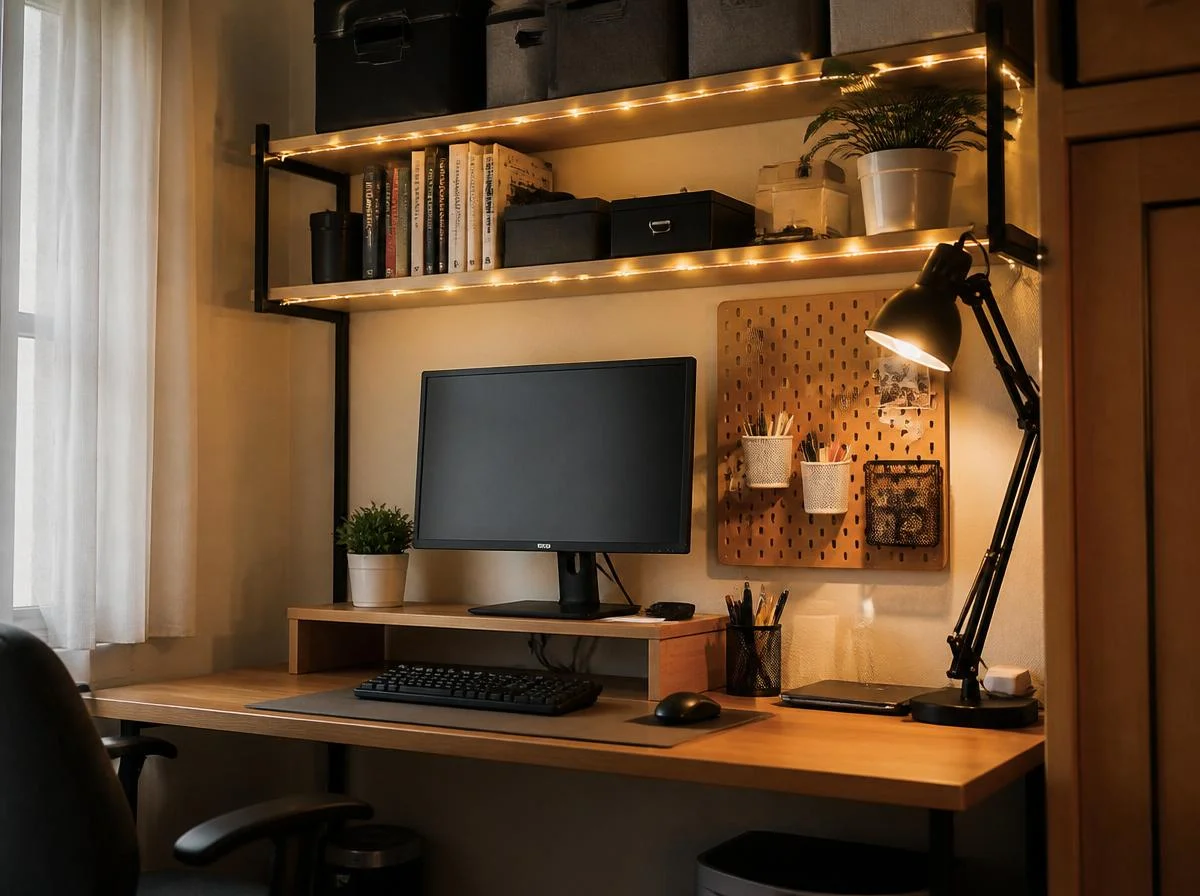 16 Dorm Desk Setup Ideas That Keep Your Space Organized and Stylish